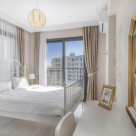 Apartment Luxury Sea View Two Bedroom In Bogaz-all Facilities In One Spot